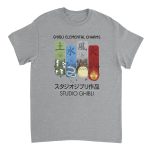 Studio Ghibli 5 Heavyweight Unisex Crewneck T-shirt