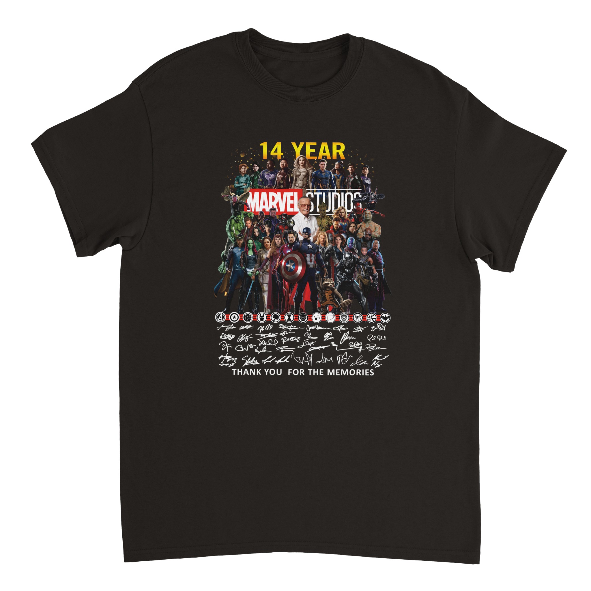 Marvel 15 Heavyweight Unisex Crewneck T-shirt Marvel 15 Heavyweight Unisex Crewneck T-shirt