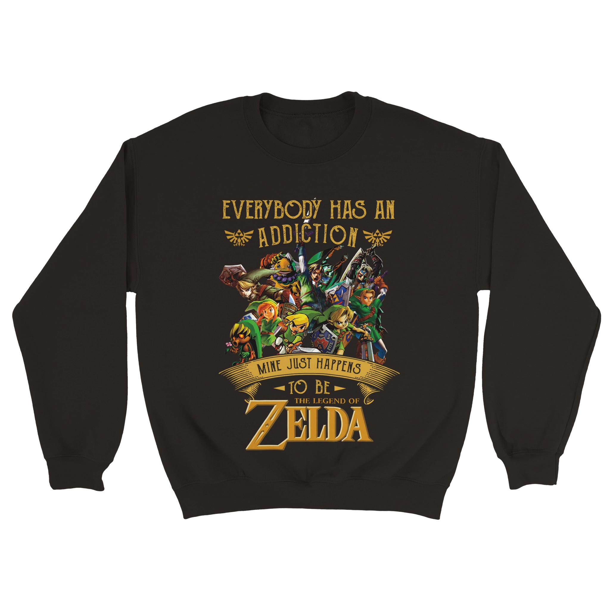 Zelda 3 Classic Unisex Crewneck Sweatshirt Zelda 3 Classic Unisex Crewneck Sweatshirt