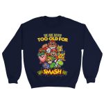 Super Smash Bros 1 Classic Unisex Crewneck Sweatshirt