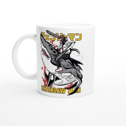 Chainsaw Man 5 White 11oz Ceramic Mug