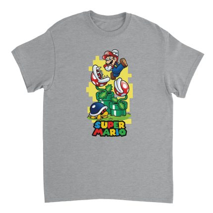 Super Mario 7 Heavyweight Unisex Crewneck T-shirt