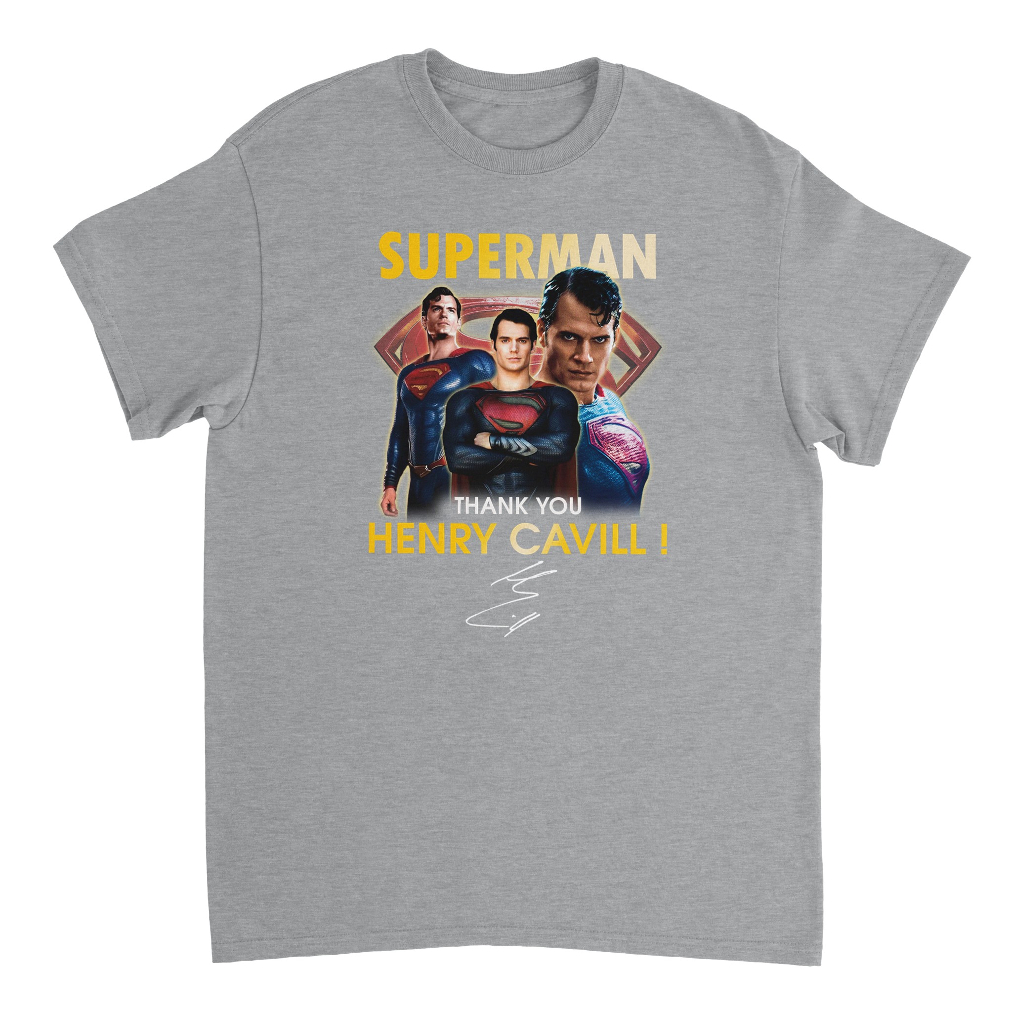 Superman Heavyweight Unisex Crewneck T-shirt Superman Heavyweight Unisex Crewneck T-shirt