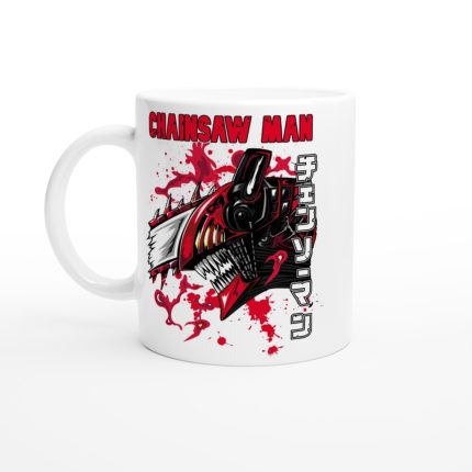 Chainsaw Man 6 White 11oz Ceramic Mug