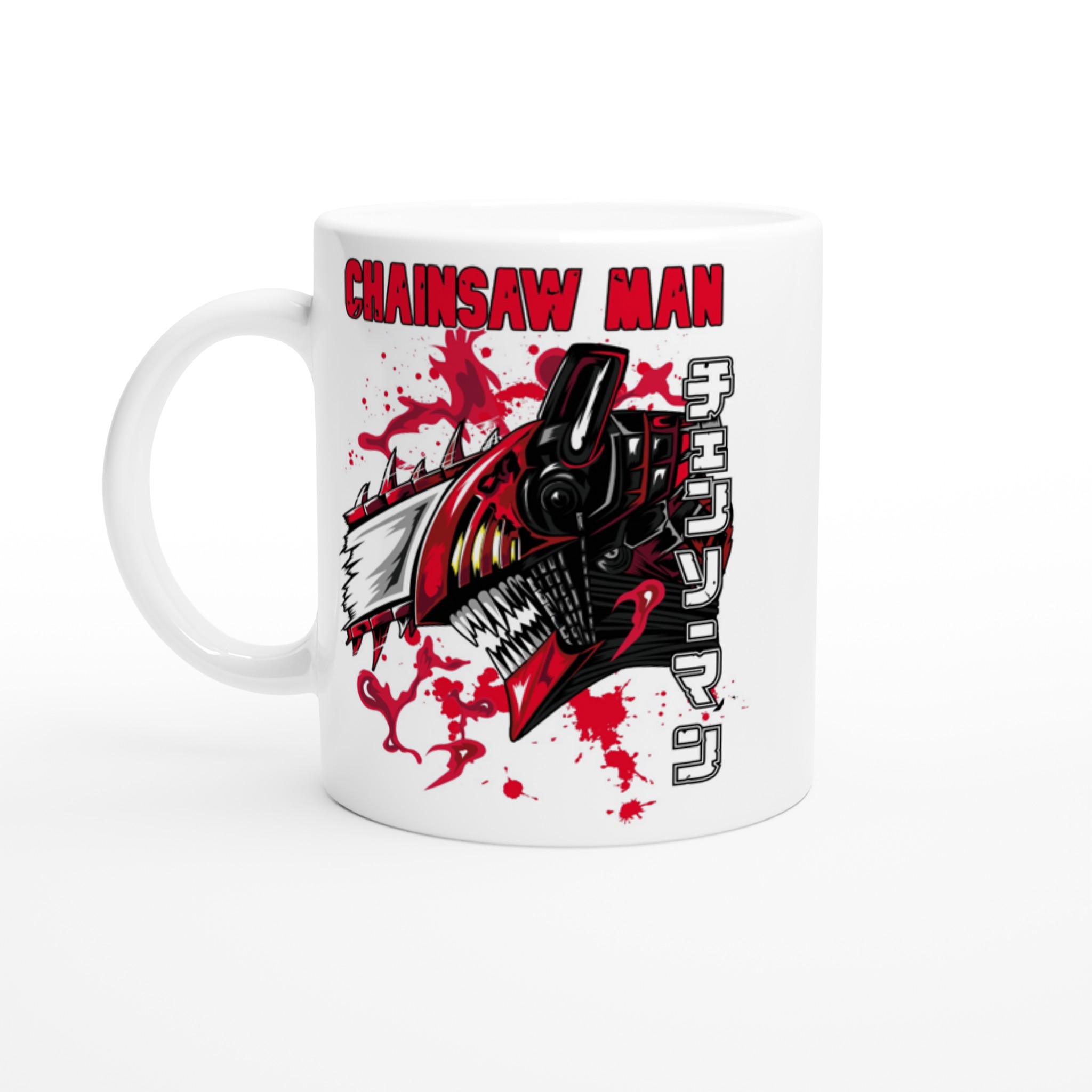 Chainsaw Man 6 White 11oz Ceramic Mug Chainsaw Man 6 White 11oz Ceramic Mug
