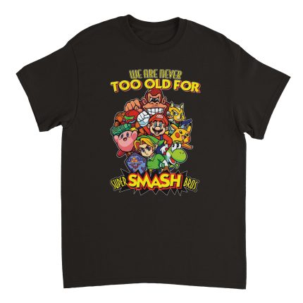 Super Smash Bros 1 Heavyweight Unisex Crewneck T-shirt