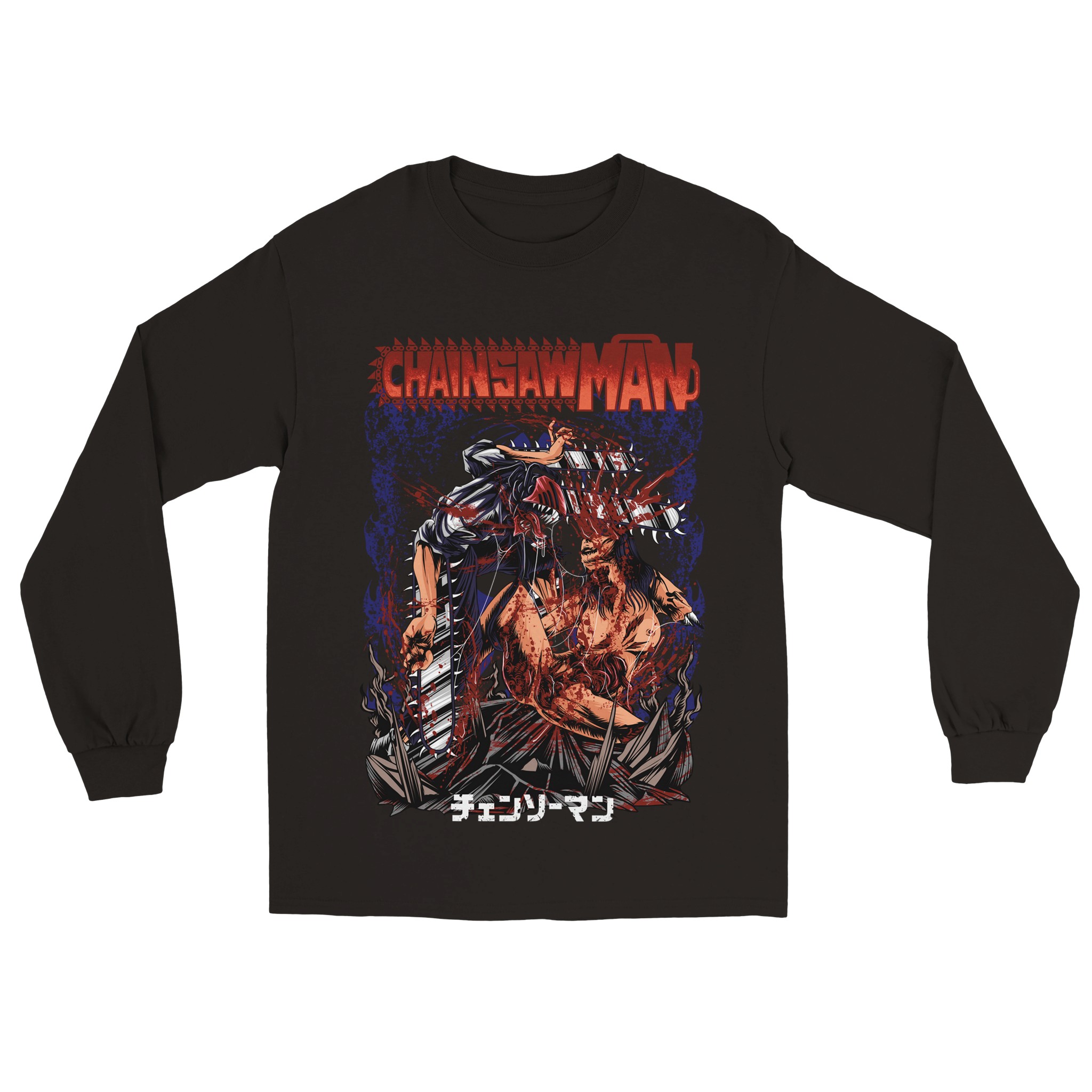 Chainsaw Man 3 Classic Unisex Longsleeve T-shirt Chainsaw Man 3 Classic Unisex Longsleeve T-shirt