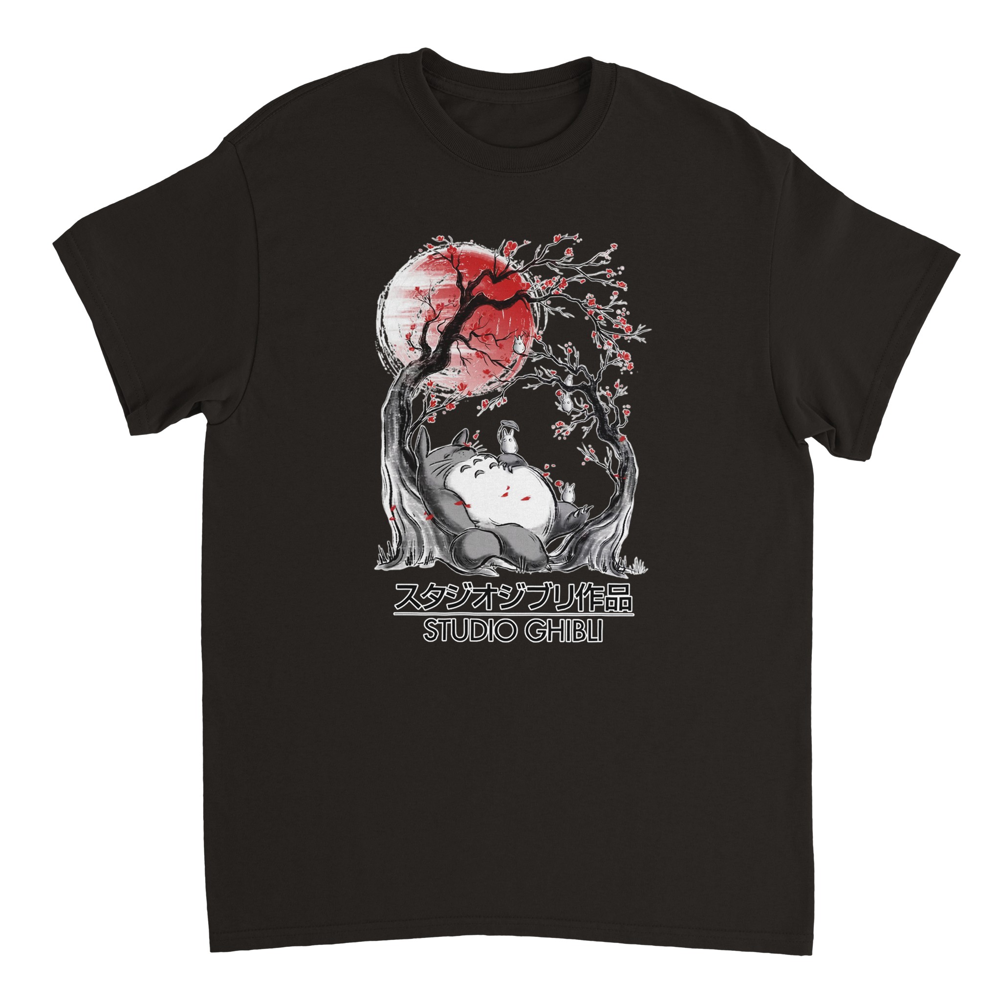 Studio Ghibli 12 Heavyweight Unisex Crewneck T-shirt Studio Ghibli 12 Heavyweight Unisex Crewneck T-shirt