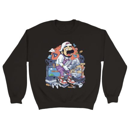 Super Mario 3 Classic Unisex Crewneck Sweatshirt
