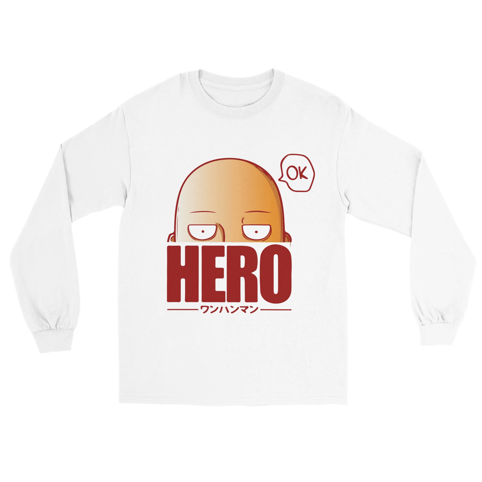 One Punch Man Classic Unisex Longsleeve T-shirt One Punch Man Classic Unisex Longsleeve T-shirt