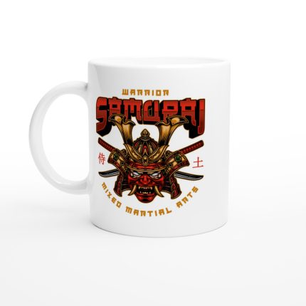 Samruai White 11oz Ceramic Mug