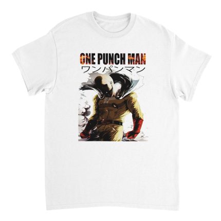 One Punch Man Saitama Heavyweight Unisex Crewneck T-shirt