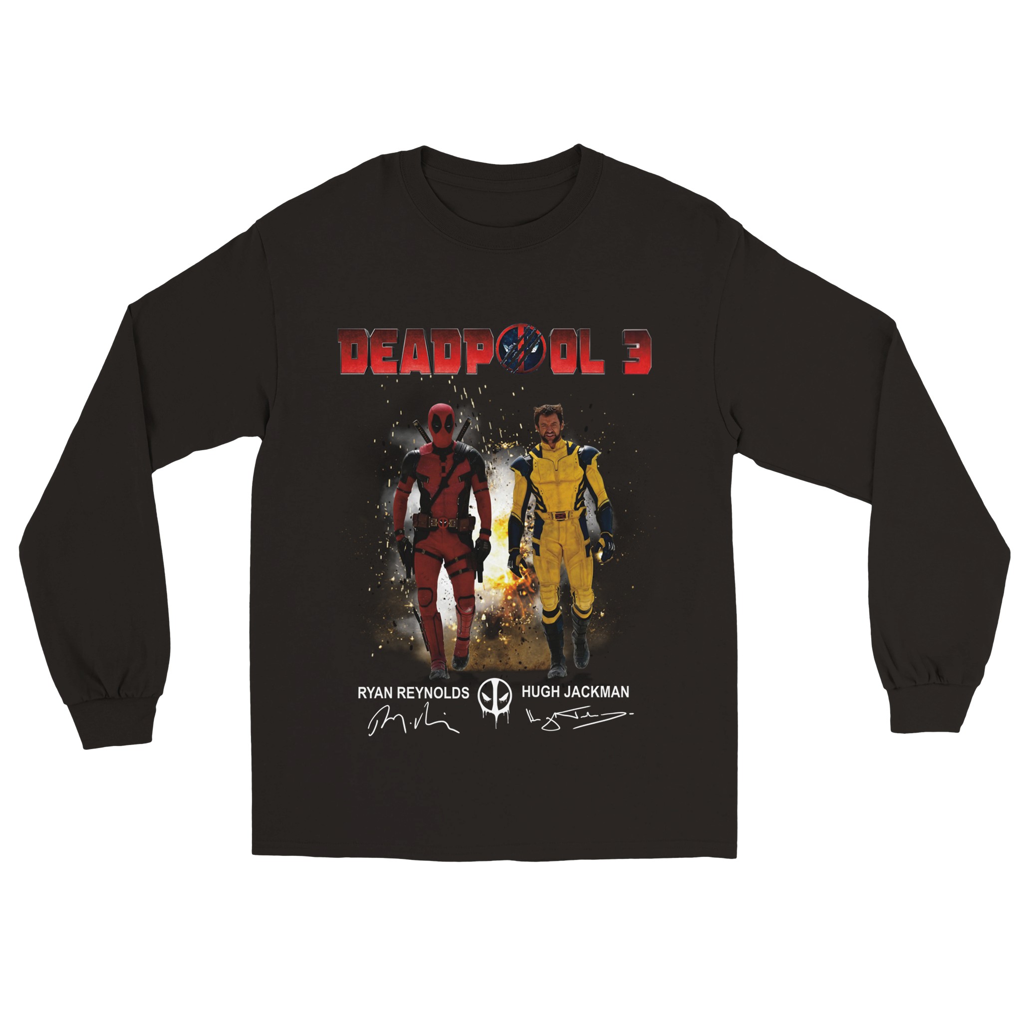 Deadpool 9 Classic Unisex Longsleeve T-shirt Deadpool 9 Classic Unisex Longsleeve T-shirt