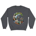 Anime Friends 1 Classic Unisex Crewneck Sweatshirt