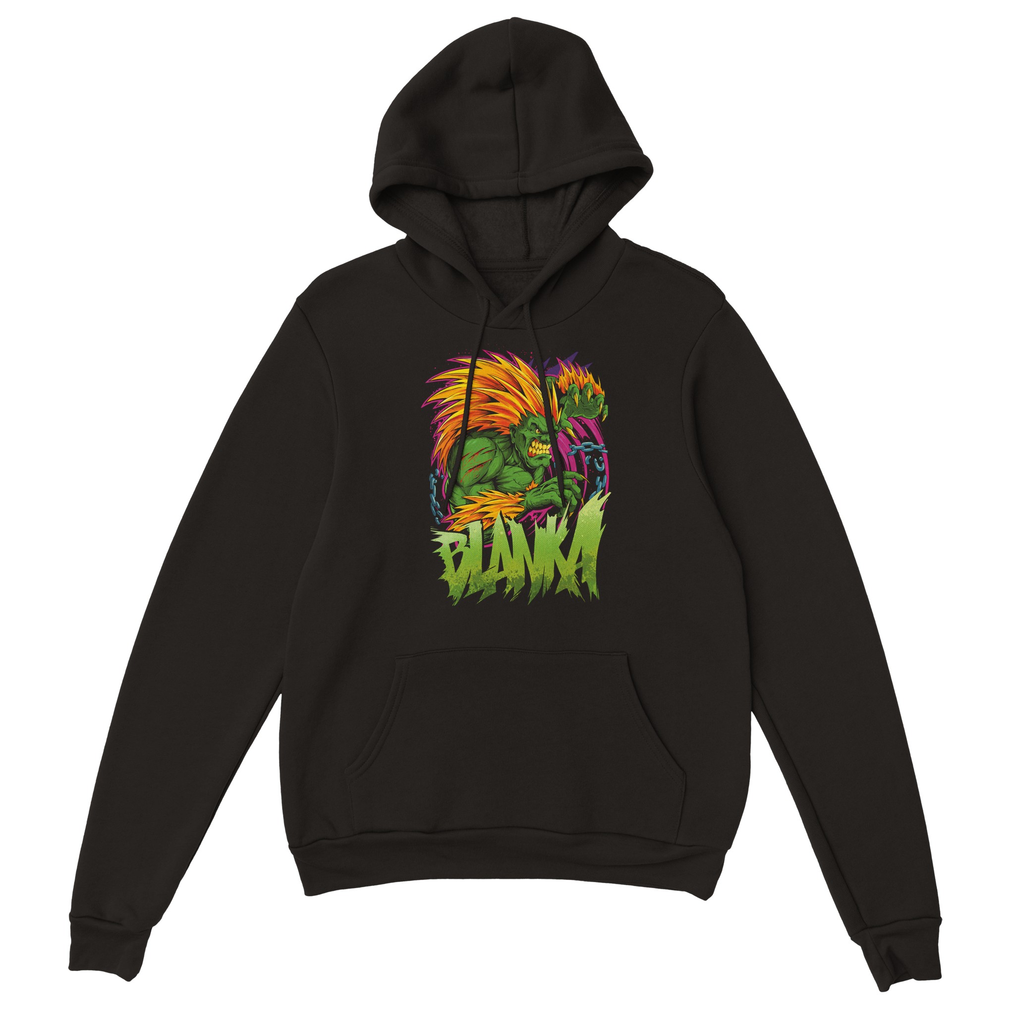 Street Fighter 2 Classic Unisex Pullover Hoodie Street Fighter 2 Classic Unisex Pullover Hoodie