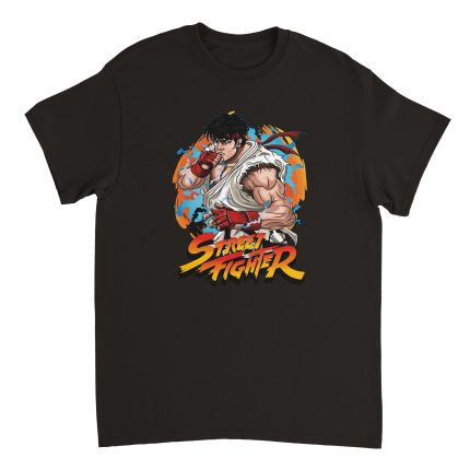 Street Fighter 4 Heavyweight Unisex Crewneck T-shirt
