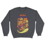 Super Mario 9 Classic Unisex Crewneck Sweatshirt
