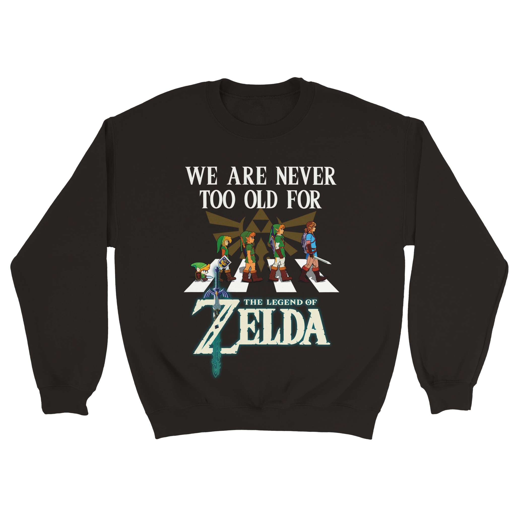Zelda 7 Classic Unisex Crewneck Sweatshirt Zelda 7 Classic Unisex Crewneck Sweatshirt