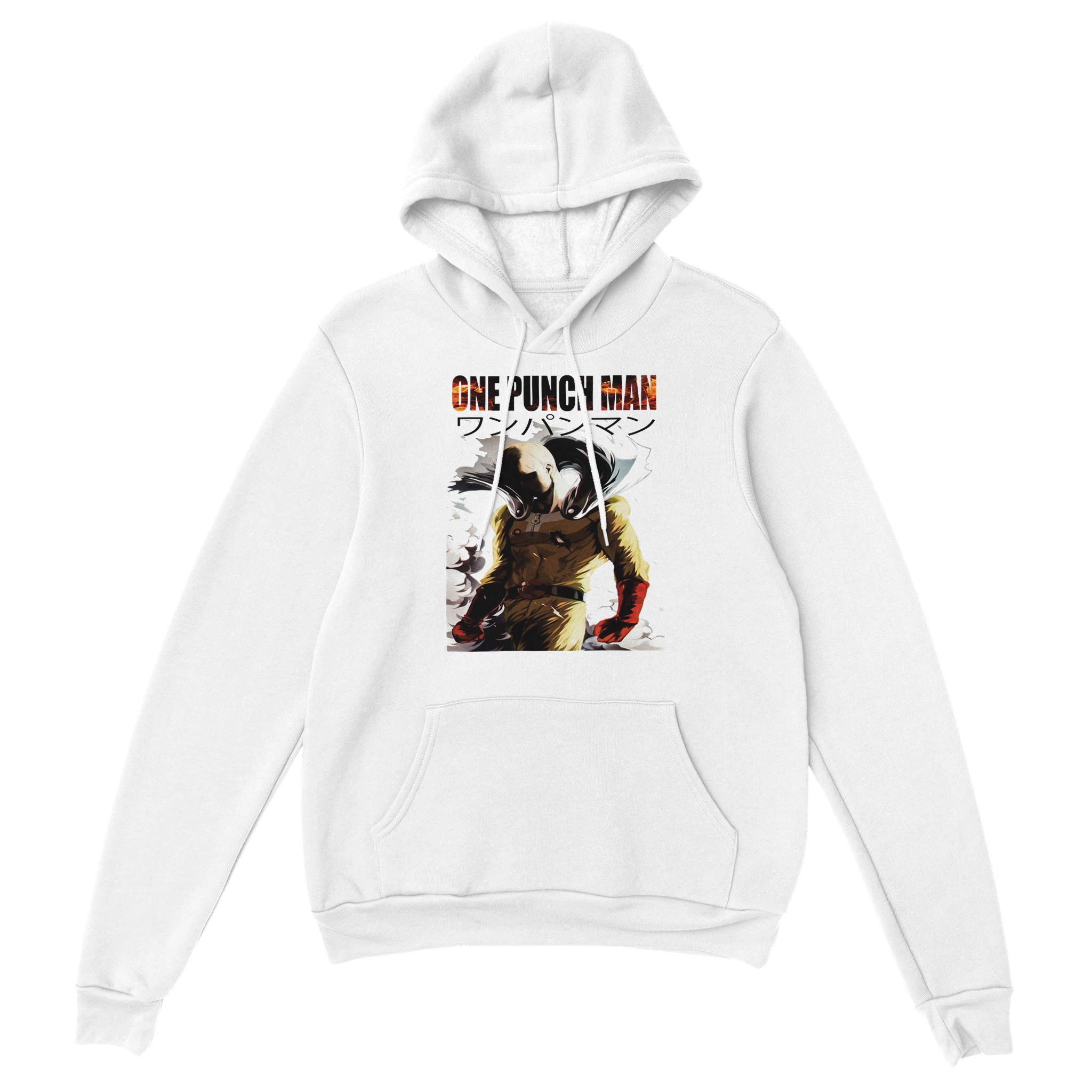 One Punch Man Saitama Classic Unisex Pullover Hoodie One Punch Man Saitama Classic Unisex Pullover Hoodie