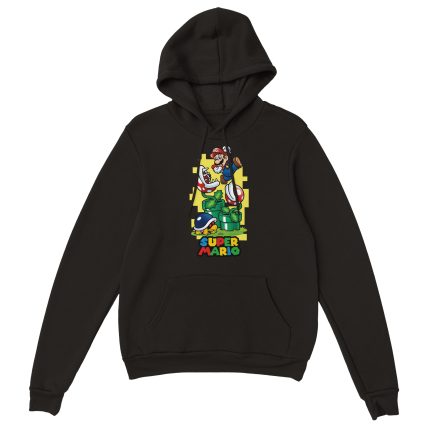 Super Mario 7 Classic Unisex Pullover Hoodie