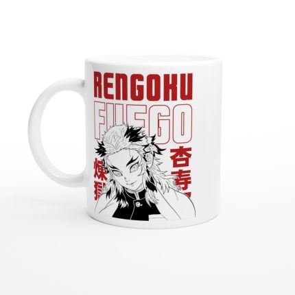 Demon Slayer 18 White 11oz Ceramic Mug
