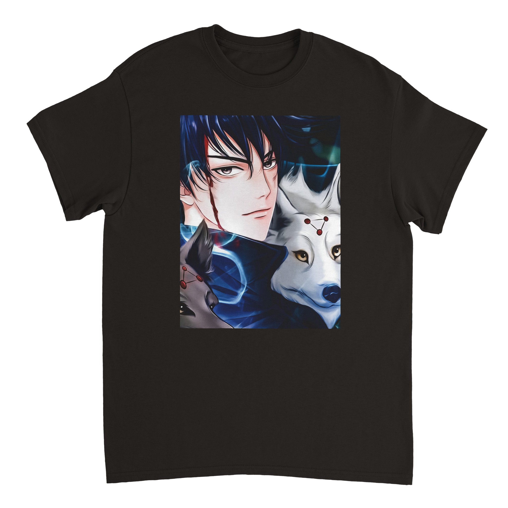 Jujutsu Kaisen 2 Heavyweight Unisex Crewneck T-shirt Jujutsu Kaisen 2 Heavyweight Unisex Crewneck T-shirt